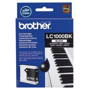 Inkoustová cartridge Brother, LC-1000BK - prošlá expirace (2021)