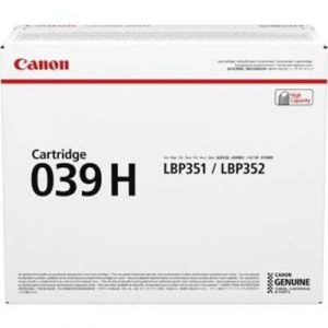 Canon toner CRG 039H, black, 25000str., 0288C002, project- poškození obalu D (viz. popis)