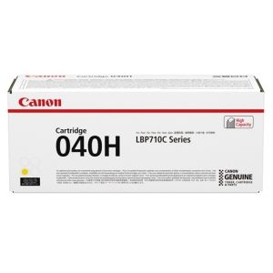 Canon originální toner CRG 040H, yellow, 10000str., - poškození obalu B (viz. popis)