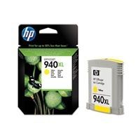 HP ink C4909AE, yellow - prošlá expirace (2018); poškození obalu B (viz. popis)
