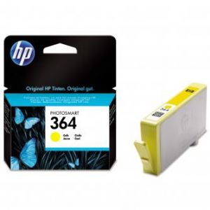 HP ink CB320EE, No.364, yellow - prošlá exp (2017); obal E (viz. popis)