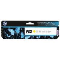 HP originální ink D8J09A, No.980, yellow - prošlá expirace (2024); obal B (viz. popis)