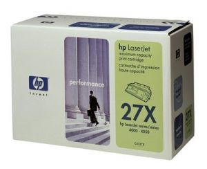 Tonerová cartridge HP LaserJet, black, C4127X - starý design krabice