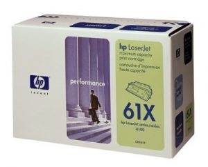 Tonerová cartridge HP, black, C8061X - poškození obalu kategorie B (viz. popis)
