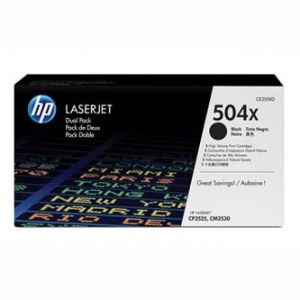 Originální toner, HP, black, CE250XD - poškození obalu kategorie D (viz. popis)