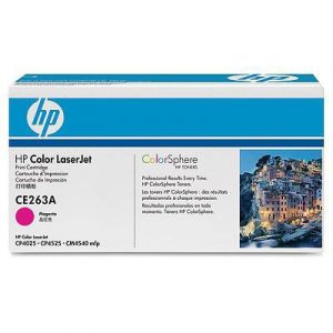 Tonerová cartridge HP Color LaserJet CP4025/CP4525, magenta, CE263A, 11000s,pošk. obal C (