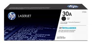HP toner CF230A, black, HP 30A - poškozený obal B (viz. popis)
