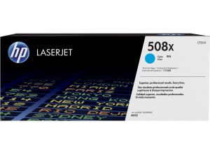 Toner HP Color CF361X, 508X - poškozený obal B (viz. popis)