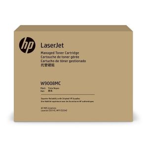 HP Black Managed LJ Toner Cartridge, W9008MC - poškozený obal B (viz. popis)