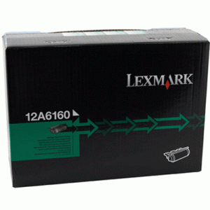 Originální toner Lexmark 12A6160 - poškození obalu kategorie C (viz. popis)
