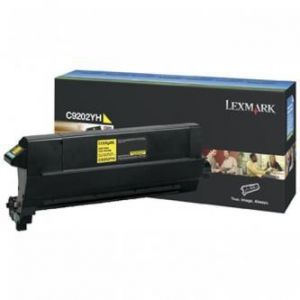 Tonerová cartridge Lexmark C920, yellow, C9202YH - poškození obalu C (viz. popis)