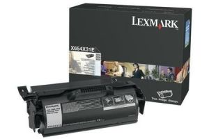 Lexmark tonerová kazeta (E350H80G, 0E350H80G) černá - poškozený obal B (viz. popis)
