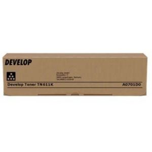 Develop originální toner A0701D0, black, 45000str., TN-611K, Develop Ineo +550, +650