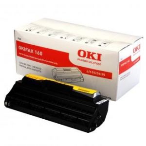 OKI originální black, 2400str., 1234101, OKI OKIFAX 160 - poškození obalu D (viz. popi