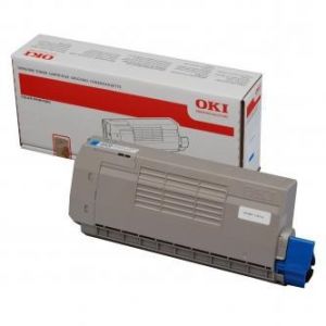 Toner OKI C710, C711, cyan, 44318607, 11500s, O - poškození obalu B (viz. popis)