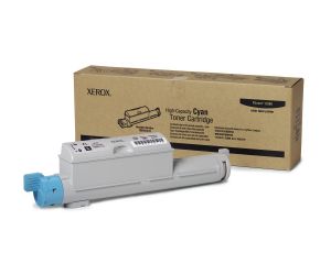 Toner Xerox Phaser 6360, cyan, 106R01218 - poškození obalu D (viz. popis)