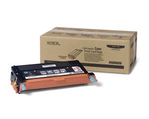 Toner Xerox Phaser 6180, cyan, 113R00723 - poškození obalu E (viz. popis)