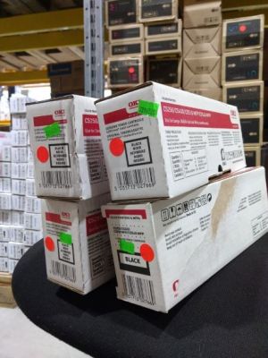 OKI Toner Cartridge C5250 black (42127457) HC 5.000 stran poškozený obal