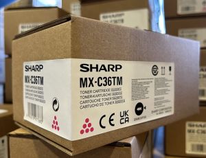 Sharp Toner Cartridge MXC36TM magenta poškozený obal