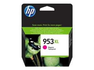 HP 953XL - 18.5 ml - Vysoká výtěžnost - purpurová - originální - závěsný box - inkoustová