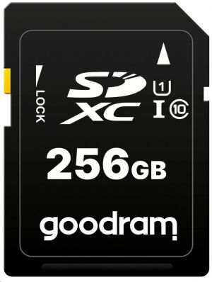 Goodram Secure Digital Card, 256GB, GB, SDXC, S1A0-2560R12, UHS-I
