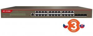 Tenda IP-COM G5328X Cloud L3 Managed 10G Switch, 24x 1GB RJ45, 4x 10G SFP+, Rackmonut