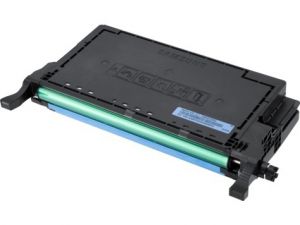 HP - Samsung toner cyan CLT-C5082L pro CLP-620ND - poškozený obal D (viz. popis)