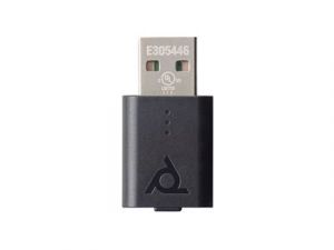 HP Poly Savi D400 - DECT adaptér pro sluchátka s mikrofonem - UC, certifikováno pro Micros