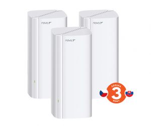 Tenda Nova ME3 Pro (3-pack) WiFi7 BE3600 Mesh Gigabit system, 9x GLAN/GWAN, WPA3, VPN, CZ