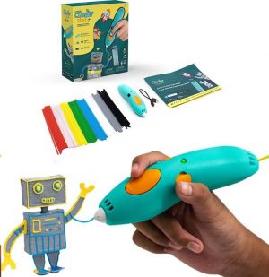 BAZAR - 3Doodler 3D Pero Start+ a 72 náplní + 12 šablon - Poškozený obal (Komplet)