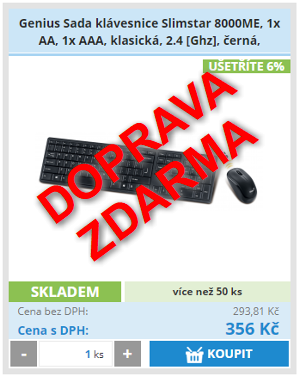 Doprava zdarma